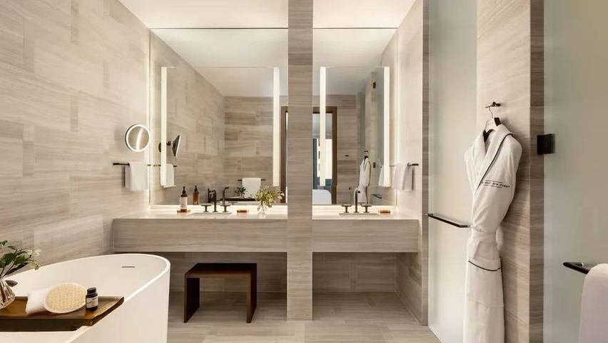Quarto do hotel Park Hyatt New York onde Ciro Nogueira teria se hospedado com despesas pagas por Daniel Vorcaro — Foto: Divulgação