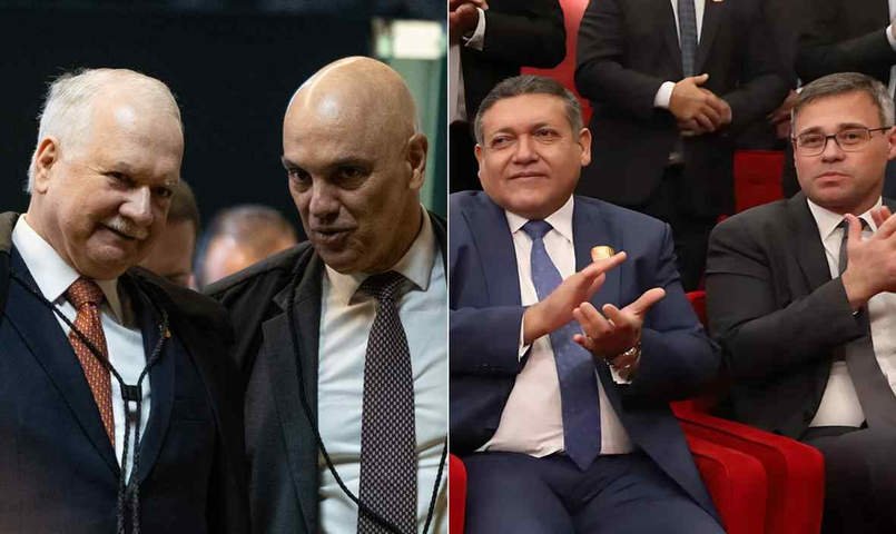 Com duplas Fachin-Moraes e Nunes-Mendonça, STF e TSE terão perfis distintos em presidências no ano eleitoral
