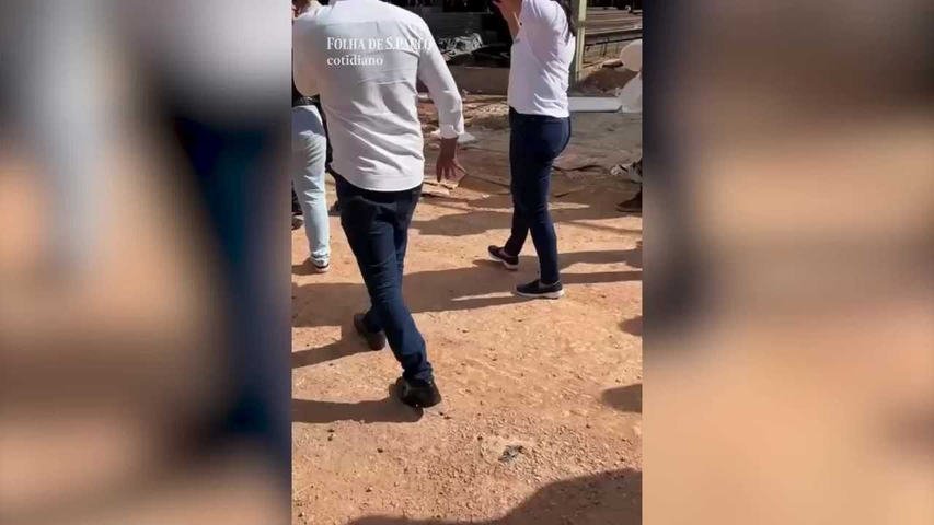 Afastado por suspeita de fraude: prefeito de Macapá agrediu jornalistas ao ser questionado sobre obra em hospital