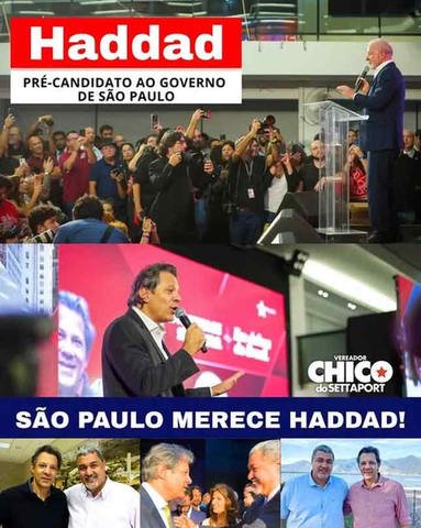 Postagem do vereador Chico Nogueira — Foto: Reprodução