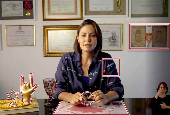 Aceno aos evangélicos e legado de Bolsonaro: o que o cenário escolhido para vídeo de Michelle sinaliza