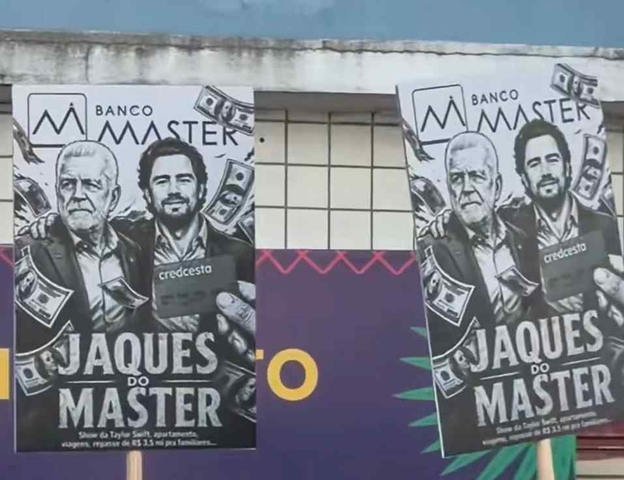 'Jaques do Master': senador petista é recebido na Bahia com vaias e cartazes em referência a escândalo