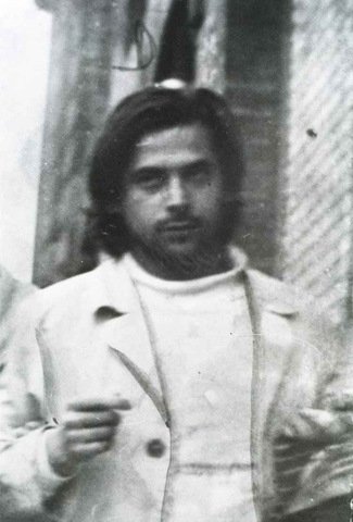 José Dirceu quando jovem, em 1968 — Foto: Arquivo