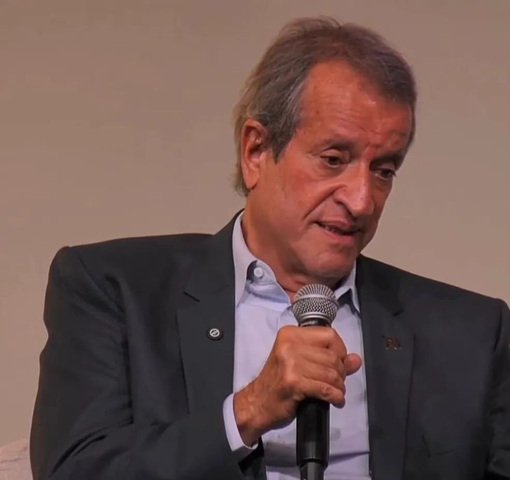 Valdemar Costa Neto durante evento na noite de ontem — Foto: Reprodução