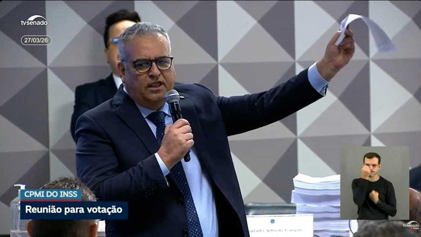 CPI do INSS: início da leitura do relatório tem bate-boca entre Lindbergh e relator; veja o vídeo