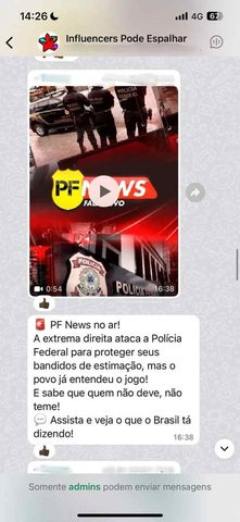 Influencers pode espalhar — Foto: Reprodução