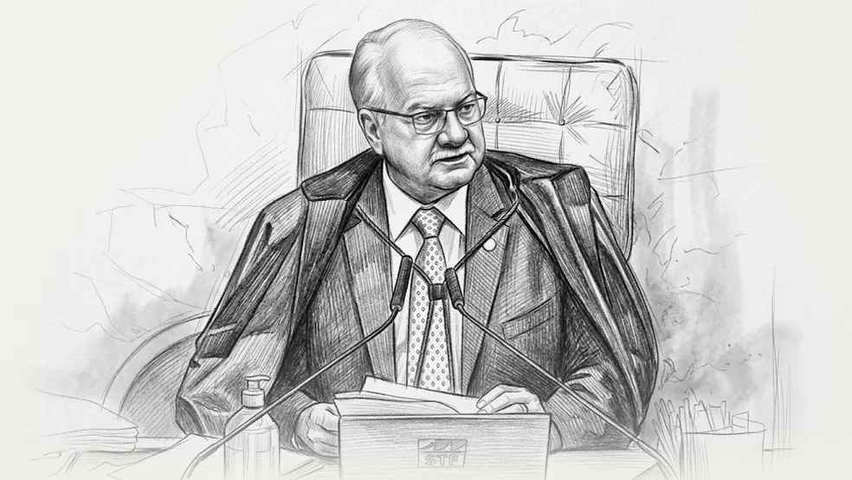 Fachin diz em sessão do STF sobre mensagens de Vorcaro a Moraes que decisão é do plenário: 'Divergência é legítima. Confronto pessoal, não' — Foto: Arte O GLOBO/ Fotomontagem com uso de IA