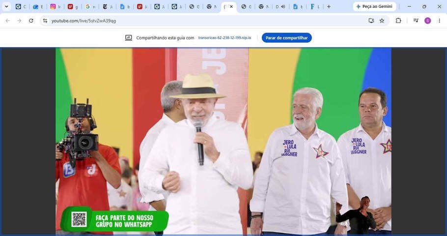 Lula pede voto a Jaques Wagner em convenção petista que lançou Jerônimo Rodrigues à releição na Bahia