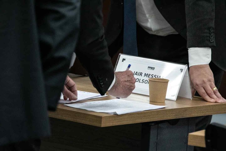 Supremo Tribunal Federal (STF) - Após Cid e Ramagem, STF retoma interrogatório com ex-comandante da Marinha no governo Bolsonaro — Foto: Brenno Carvalho / Agência O Globo