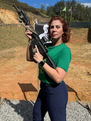 Carla Zambelli integra o movimento de parlamentares pró-armas— Foto: Divulgação