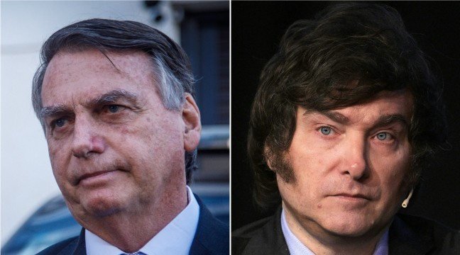 Com viagem marcada para o Brasil, Milei quer visitar Bolsonaro na prisão domiciliar; entenda se a lei permite