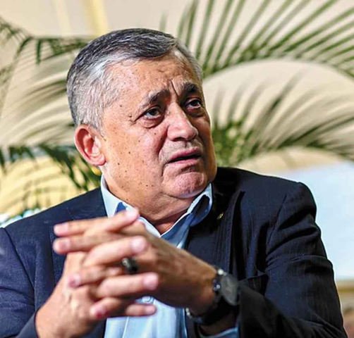 O ministro das Relações Institucionais, José Guimarães — Foto: Daniel Fagundes/Valor