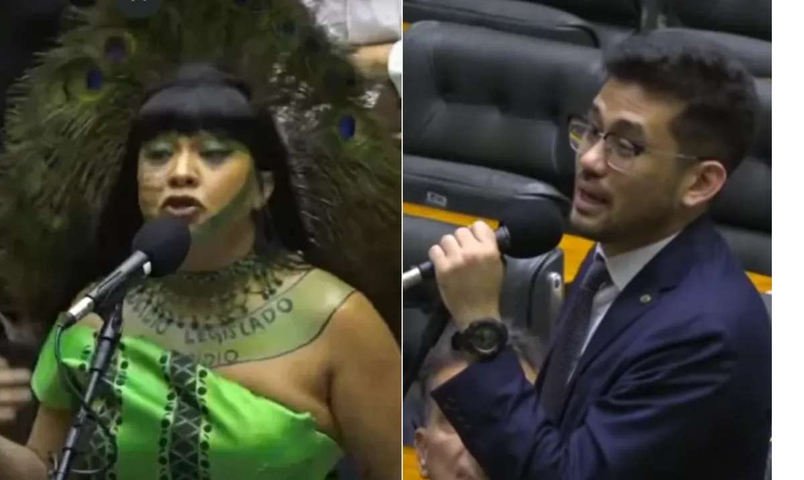 Relator do Conselho de Ética defende arquivamento de denúncia contra Kim Kataguiri por fala contra Célia Xakriabá
