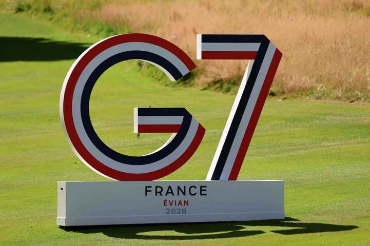 França sedia cúpula do G7 — Foto: Ludovic MARIN / AFP