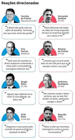 As publicações diferenciadas de quem vai disputar eleições estaduais — Foto: Reprodução