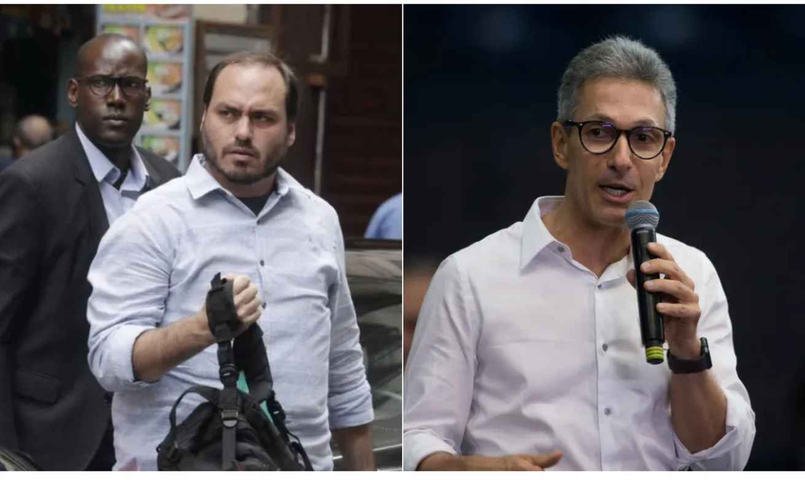 'Passando de todos os limites', reage Carlos após Zema criticar Flávio por repasse de Vorcaro a filme sobre Bolsonaro