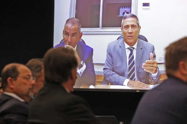 Moraes, Dino e Zanin votam para manter condenação de Braga Netto a 26 anos de prisão na trama golpista