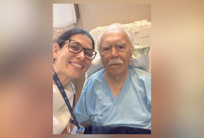 José Sarney recebe alta hospitalar em São Luís após nove dias internado