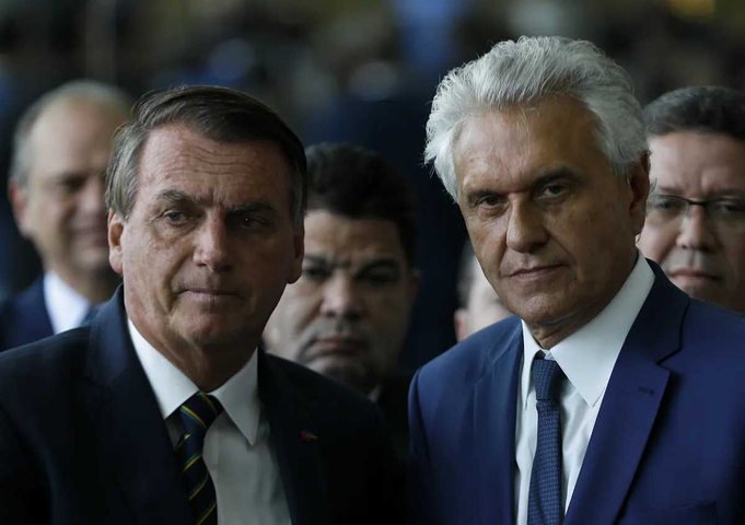 Bolsonaro pede ao STF para receber visitas de Ronaldo Caiado e de Guilherme Derrite