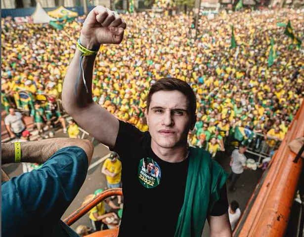 Lucas Pavanato foi eleito vereador em São Paulo — Foto: Reprodução/Instagram