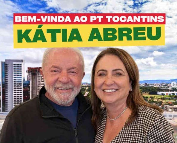 Ligada a ruralistas, ex-senadora Katia Abreu se filia ao PT e é ventilada para disputar o governo do Tocantins