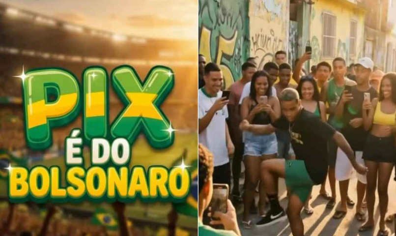 Em meio ao embate com o governo, Flávio lança jingle com funk criado por IA que diz que 'Pix é do Bolsonaro'