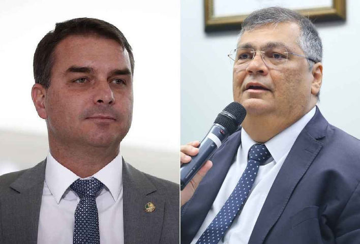 Fachin nega pedido de Flávio Bolsonaro para afastar Dino de processos envolvendo eleição, Lula e o senador