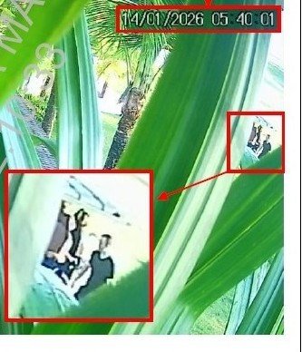 Imagens mostram primo de Vorcaro fugindo de casa em carrinho de golfe minutos antes da chegada de agentes da PF