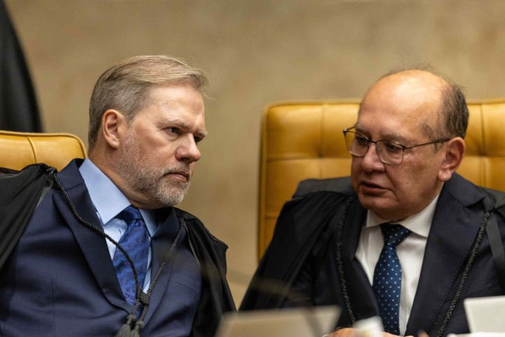 Ministros do STF reagem a relatório da CPI que pede indiciamento de Moraes, Toffoli, Gilmar e Gonet por caso Master