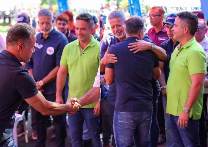 'Ainda não votei em você, mas quem sabe um dia', diz Arthur Lira a Renan Filho durante agenda em Alagoas