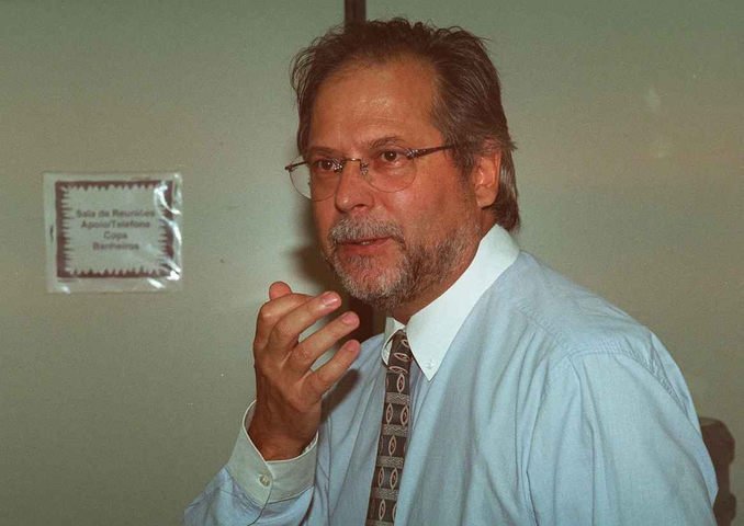 Dirceu em 1997, então presidente do Partido dos Trabalhadores — Foto: Sérgio Tomisaki