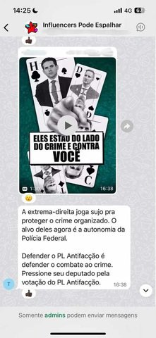 Influencers pode espalhar — Foto: Reprodução