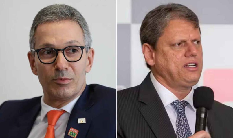 Zema defende que Tarcísio seria uma candidatura ‘viável’ ao Planalto e critica: 'Colocaram ele no segundo plano'