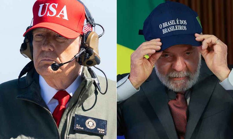 Trump chama Lula de 'muito volátil' e diz que 'não poderia se importar menos' com o brasileiro