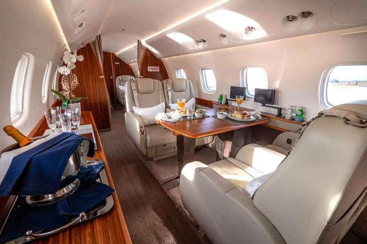 Aeronave tem capacidade para 13 pessoas — Foto: Divulgação