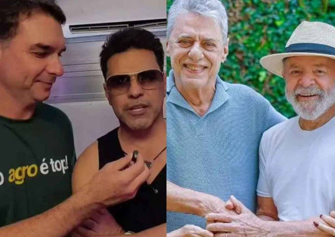 Do sertanejo à MPB, Lula e Flávio buscam artistas para ampliar alcance de campanhas