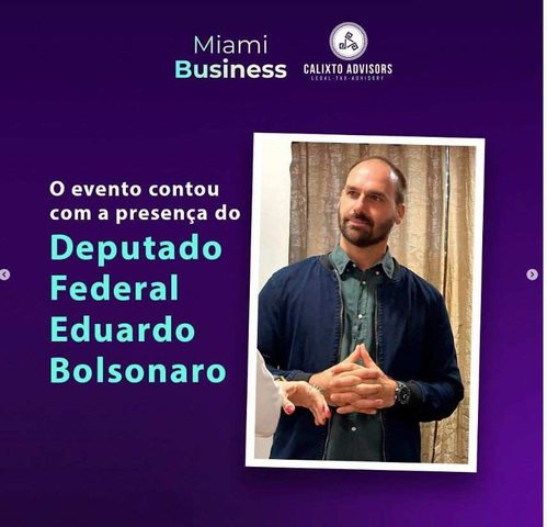 Fundo para filme, instituto e migração: advogado radicado nos EUA vira elo de dinheiro de Vorcaro com Eduardo Bolsonaro