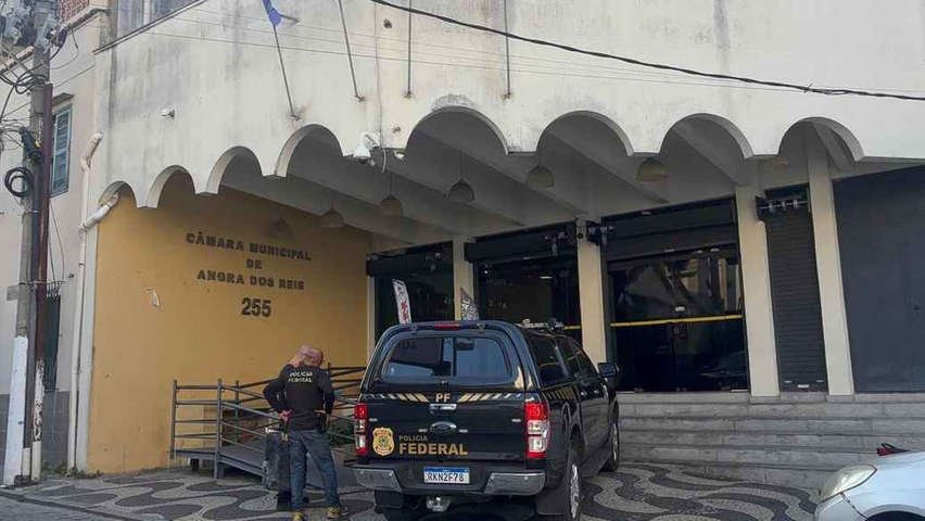 Operação da PF mira nomeação de assessores parlamentares fantasmas e 'rachadinha' em Angra dos Reis (RJ)