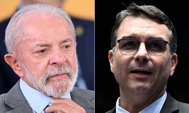 Posse de Nunes Marques no TSE deve marcar primeiro encontro de Lula e Flávio como pré-candidatos ao Planalto