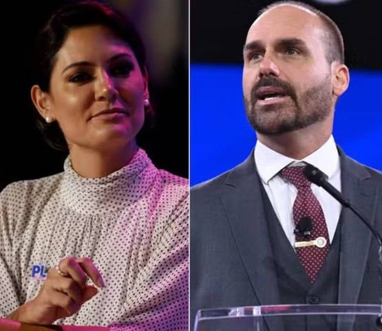 Crítica de Eduardo gera novo desconforto entre aliados de Michelle e amplia distância entre a ex-primeira-dama e a campanha de Flávio