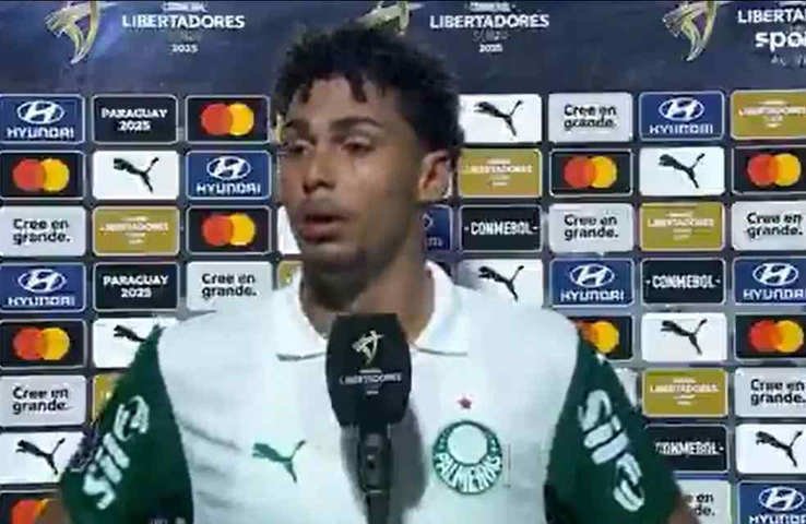 Luighi, jogador do Palmeiras alvo de racismo no Paraguai — Foto: Reprodução/X