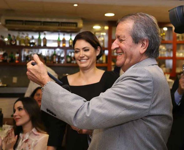 Valdemar lamenta saída de Michelle do PL Mulher: 'Passa por um momento difícil'