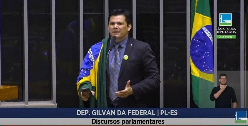 Deputado Gilvan da Federal vira réu no STF após desejar a morte de Lula