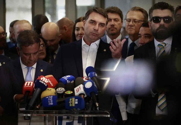 O senador afirmou que o único assunto tratado com Vorcaro foi o financiamento do filme — Foto: Cristiano Mariz / Agência O Globo