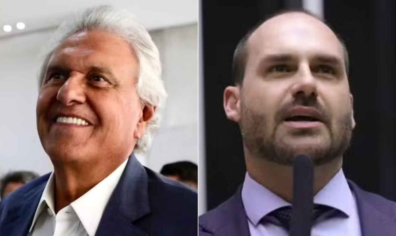 Caiado critica 'green card' para Eduardo: 'Quem precisa é o produtor brasileiro para entrar no mercado americano'