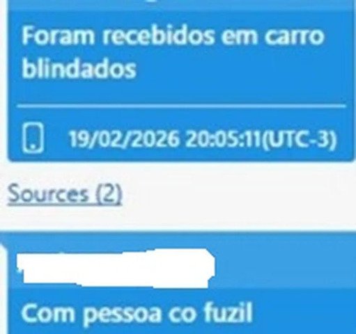 Diálogos na investigação da PF sobre caso Master — Foto: PF