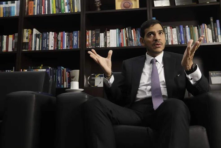 O ministro da AGU, Jorge Messias, em entrevista ao GLOBO — Foto: Cristiano Mariz/Agência O Globo