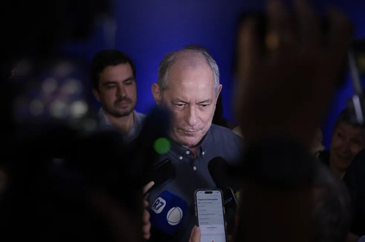 Ciro Gomes em evento do PSDB, em São Paulo — Foto: Maria Isabel/O Globo