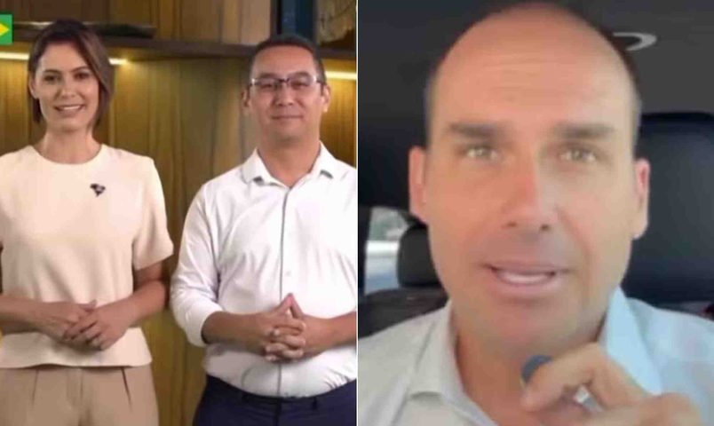 Irmão de Michelle Bolsonaro rebate Eduardo e ironiza fala de que ex-primeira-dama é 'imatura'