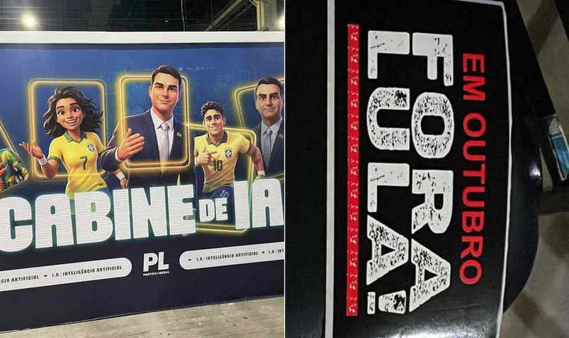 Oficina de IA, adesivo 'Fora Lula' e atraso de Nikolas: os bastidores do seminário de comunicação do PL no Rio